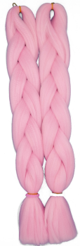 Braids pink rosa